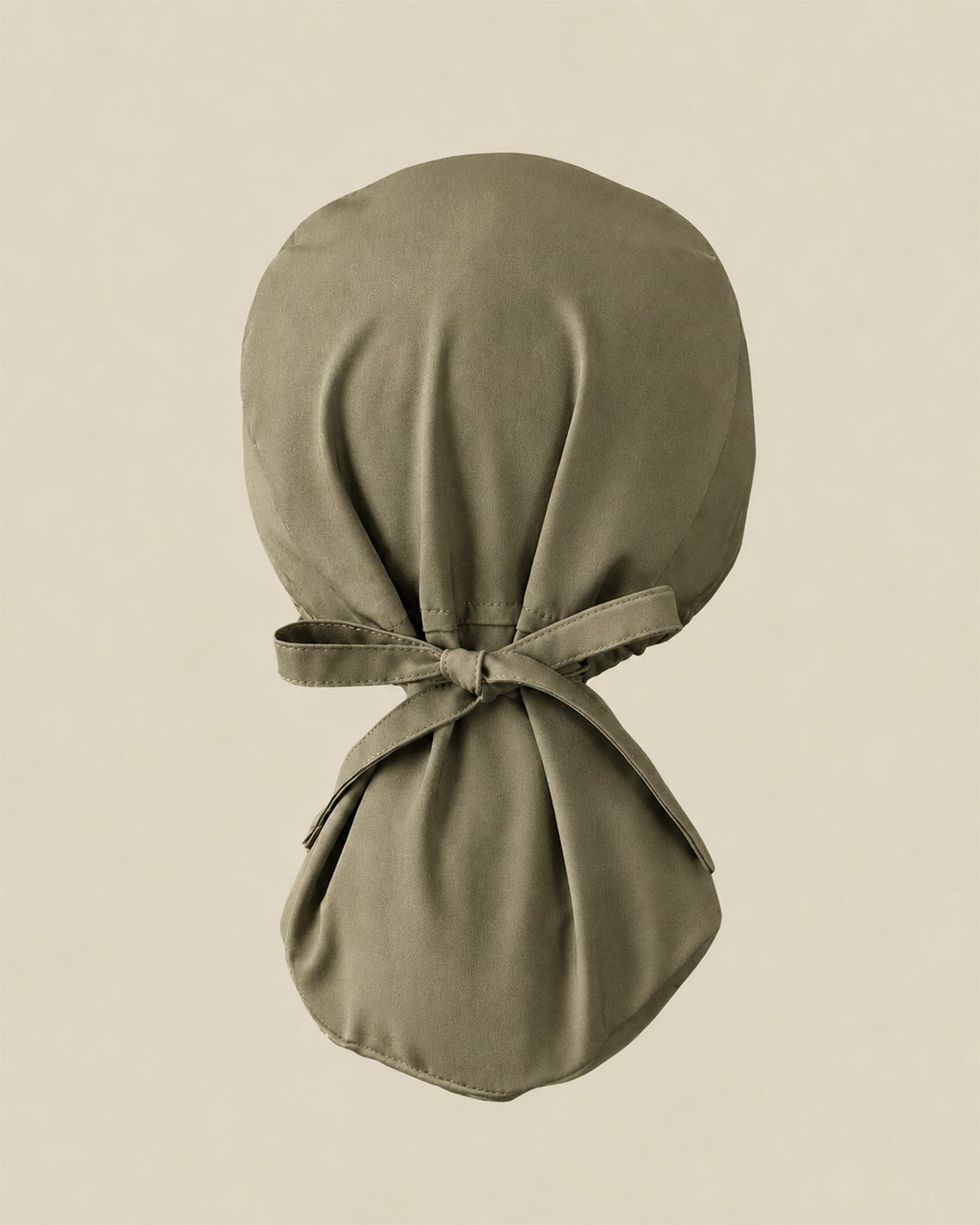 Premium Satin-Lined Scrub Cap Olive