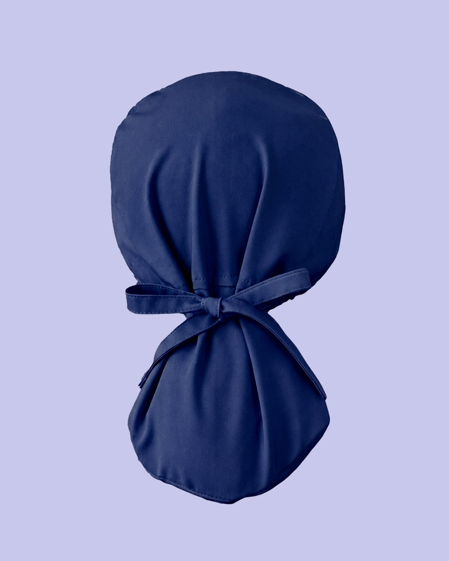 Premium Satin-Lined Scrub Cap Navy