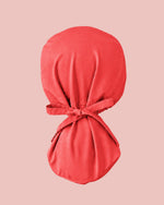 Premium Satin-Lined Scrub Cap Coral