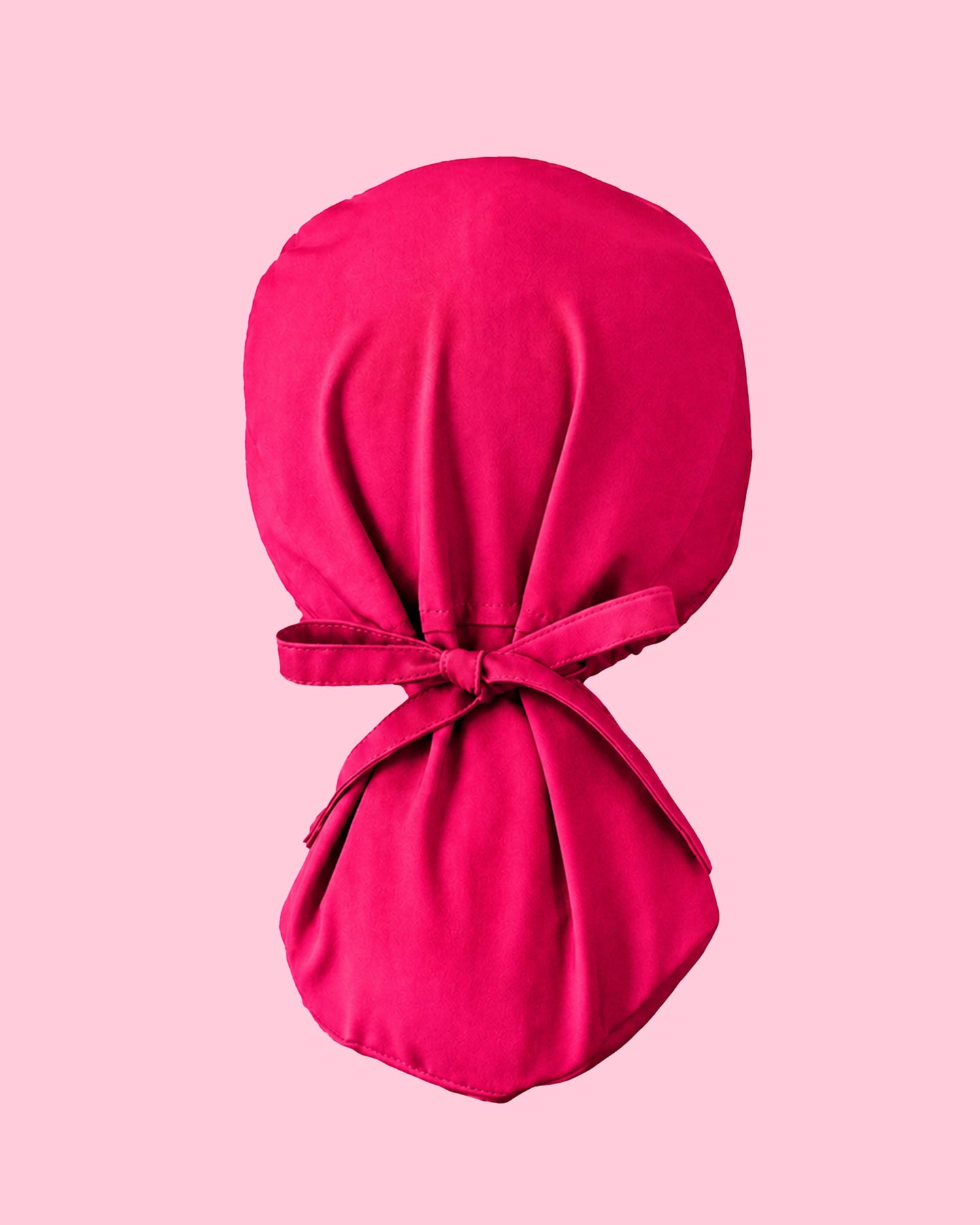 Premium Satin-Lined Scrub Cap Sangria