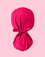 Premium Satin-Lined Scrub Cap Sangria