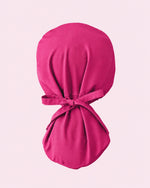 Premium Satin-Lined Scrub Cap Wild Berry