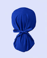 Premium Satin-Lined Scrub Cap Galaxy Blue