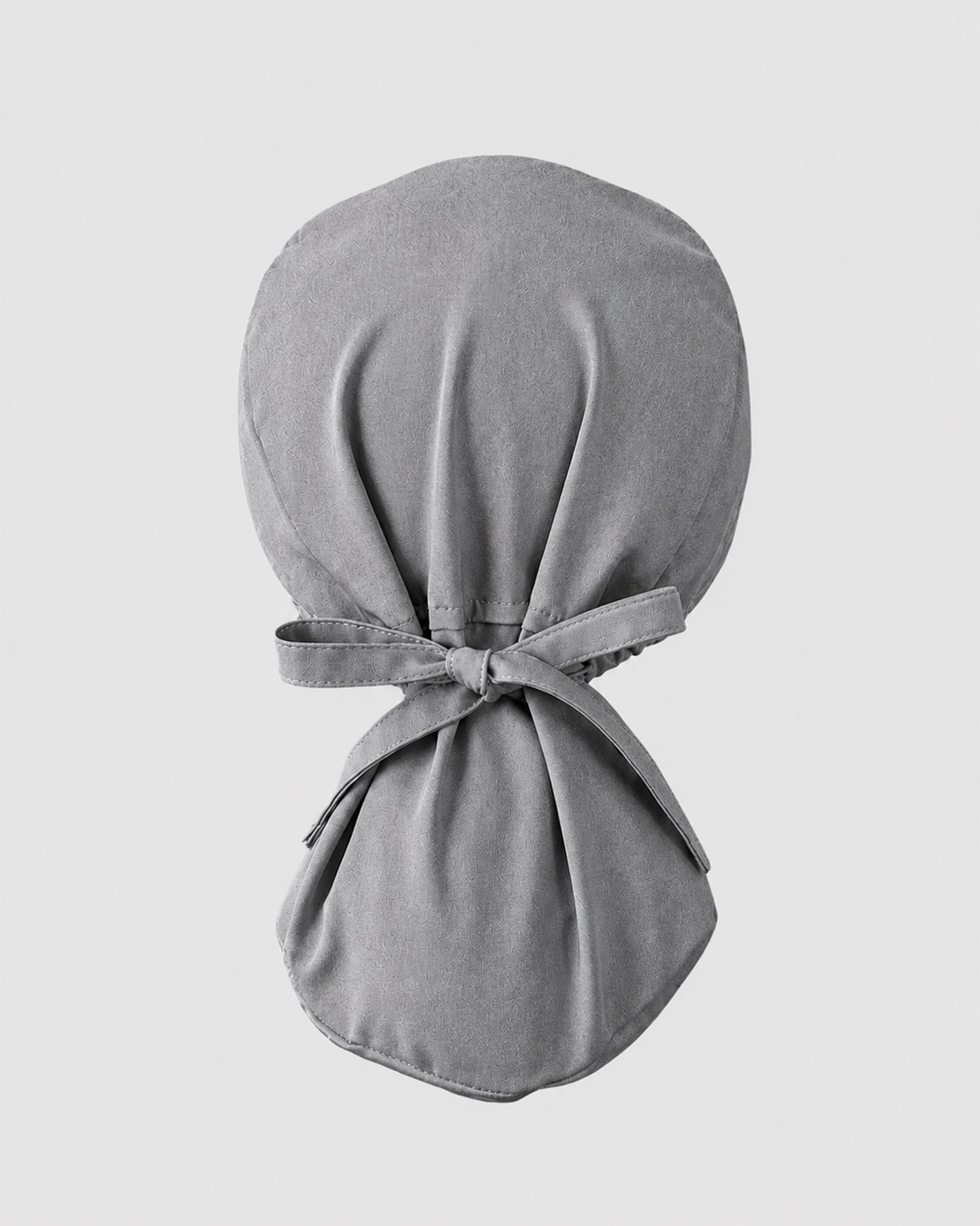 Premium Satin-Lined Scrub Cap Heather Gray