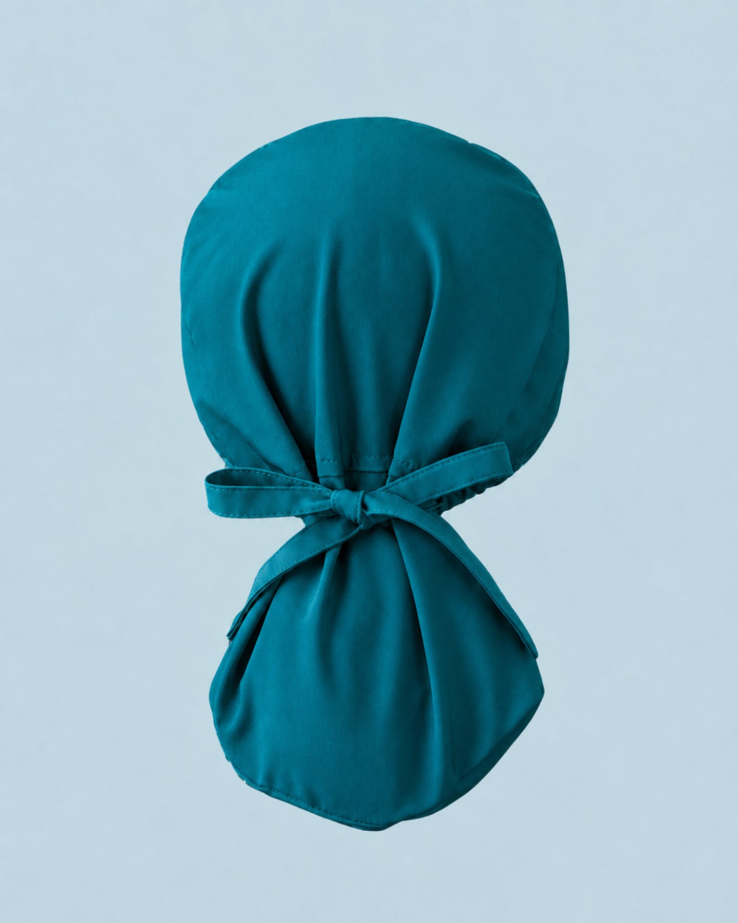 Premium Satin-Lined Scrub Cap Caribbean Blue