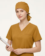 Premium Satin-Lined Scrub Cap Cider