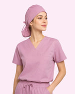 Premium Satin-Lined Scrub Cap Blossom