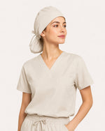 Premium Satin-Lined Scrub Cap Birch
