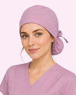 Premium Satin-Lined Scrub Cap Blossom