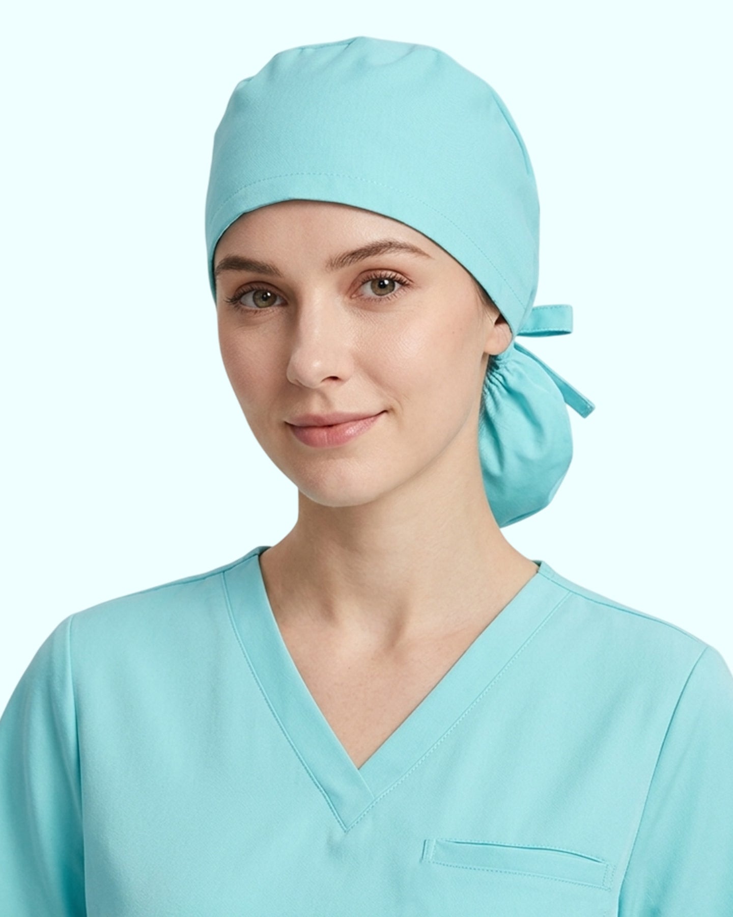Premium Satin-Lined Scrub Cap Surf