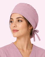 Premium Satin-Lined Scrub Cap Blossom