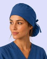 Premium Satin-Lined Scrub Cap Ocean
