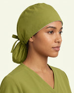 Premium Satin-Lined Scrub Cap Avocado