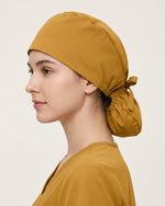 Premium Satin-Lined Scrub Cap Cider