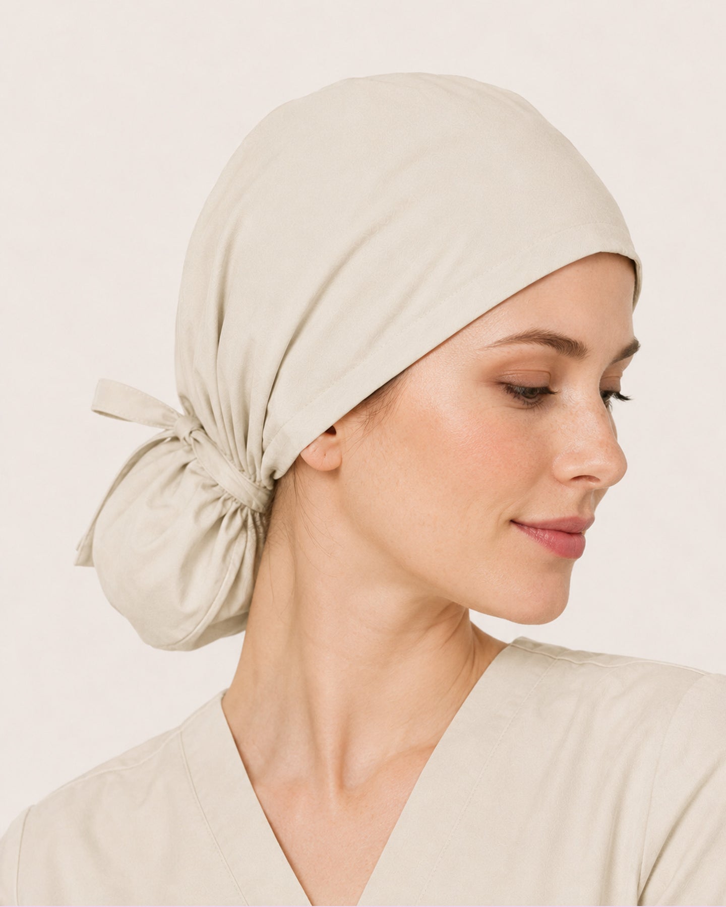Premium Satin-Lined Scrub Cap Birch