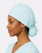 Premium Satin-Lined Scrub Cap Sky Blue