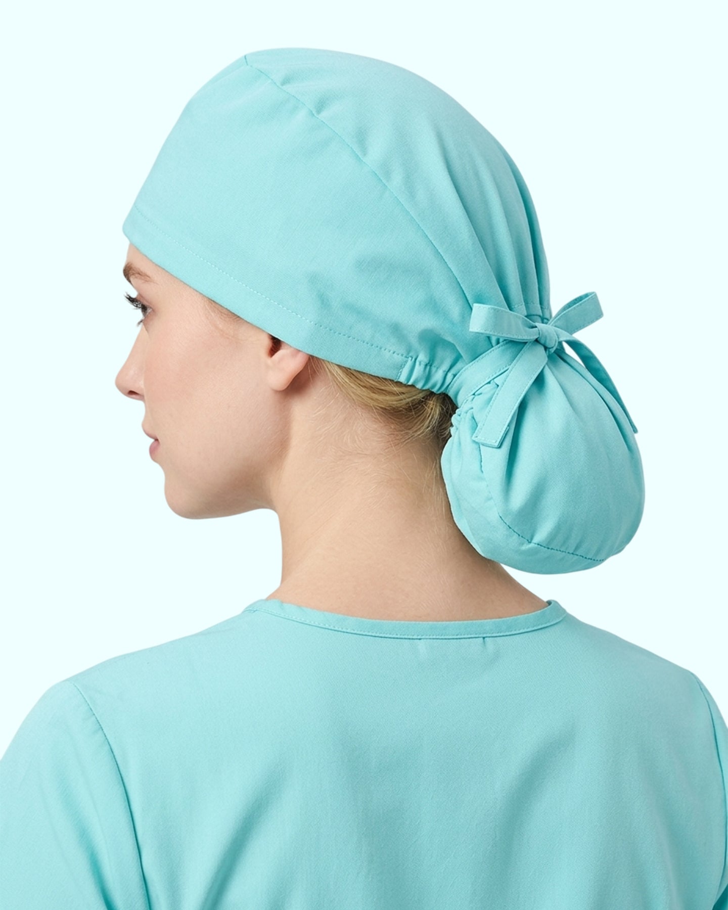 Premium Satin-Lined Scrub Cap Surf