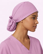 Premium Satin-Lined Scrub Cap Lilac