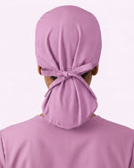 Premium Satin-Lined Scrub Cap Lilac