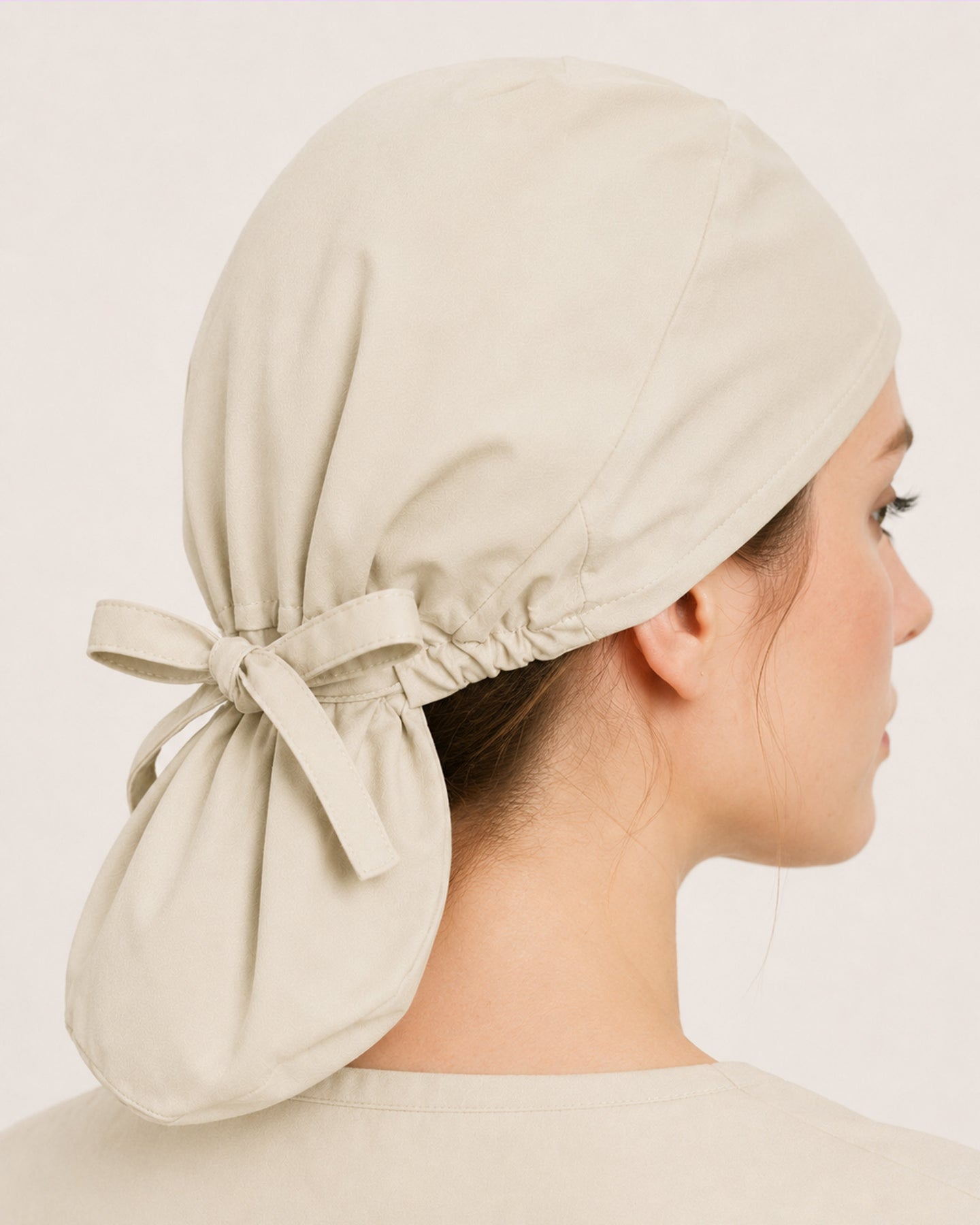 Premium Satin-Lined Scrub Cap Birch