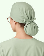 Premium Satin-Lined Scrub Cap Mint
