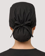 Premium Satin-Lined Scrub Cap Charcoal