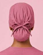 Premium Satin-Lined Scrub Cap Mauve
