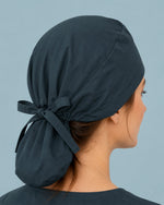 Premium Satin-Lined Scrub Cap Dark Harbor