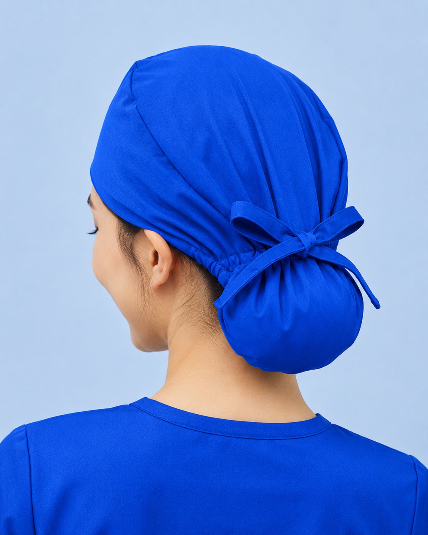 Premium Satin-Lined Scrub Cap Royal Blue