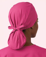Premium Satin-Lined Scrub Cap Wild Berry