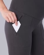 Maternity Scrub Legging Pewter
