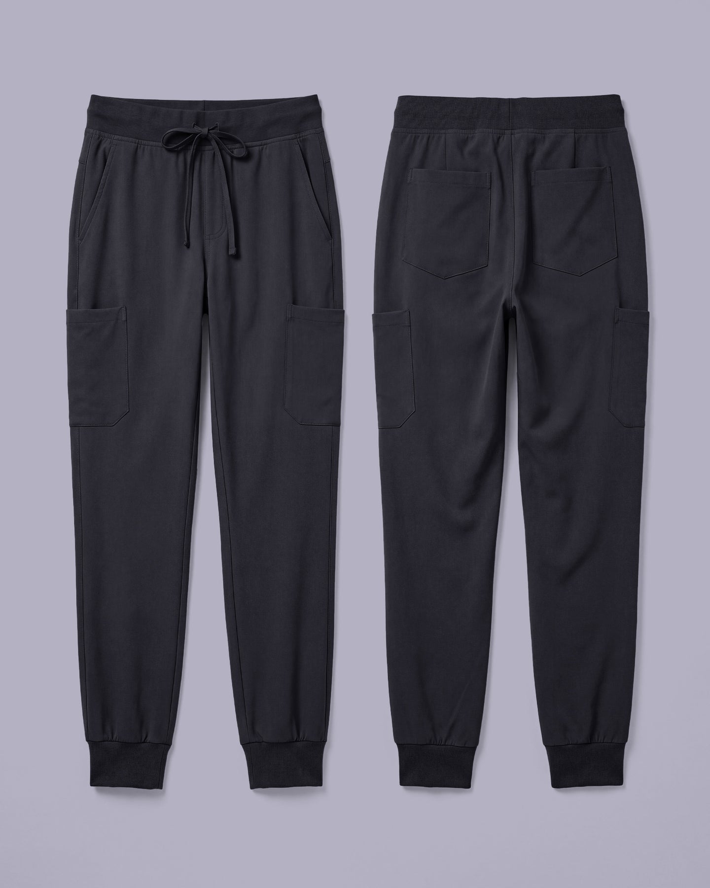 Men's 6-Pocket Jogger Scrub Pant Pewter