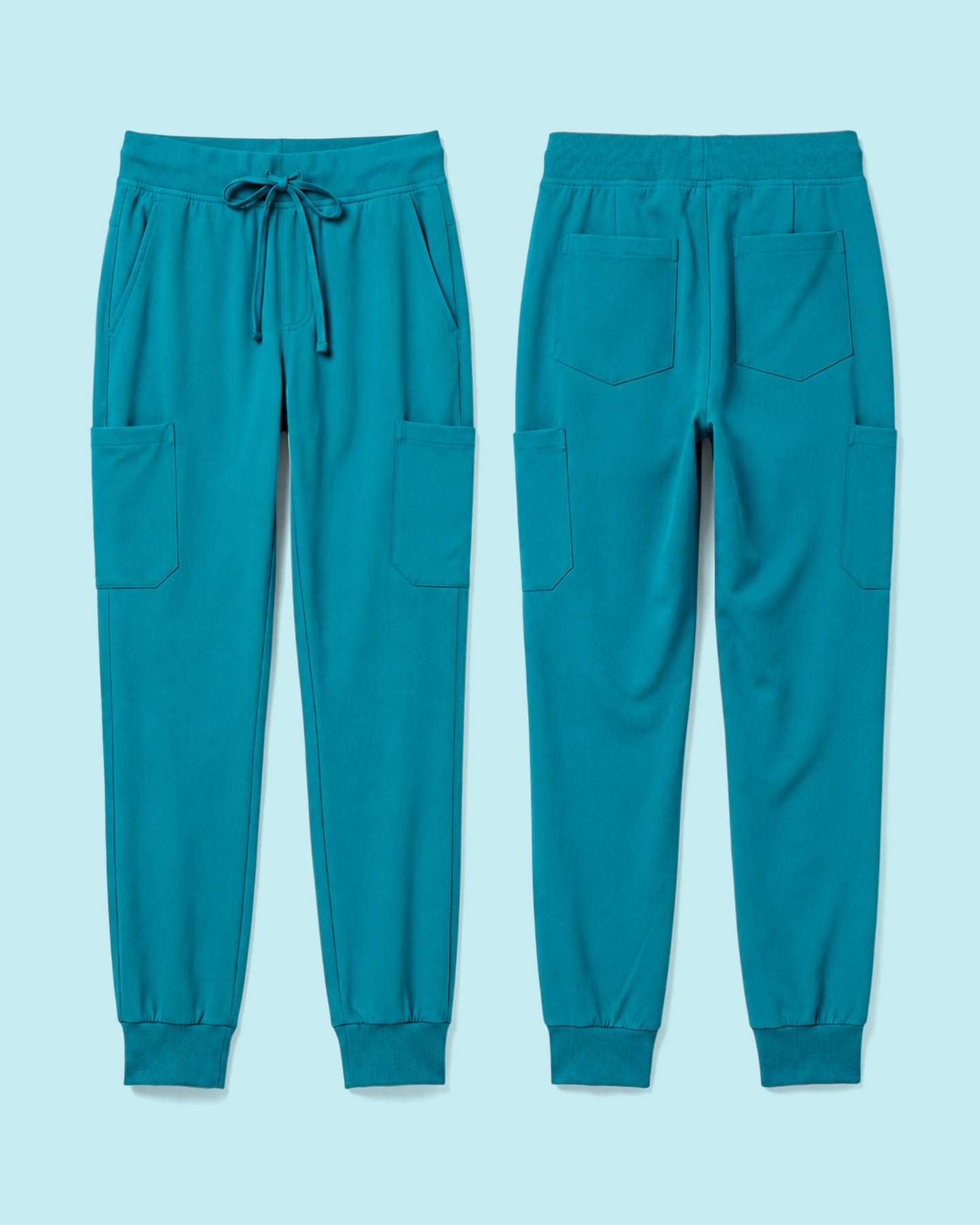 Men's 6-Pocket Jogger Scrub Pant Marina