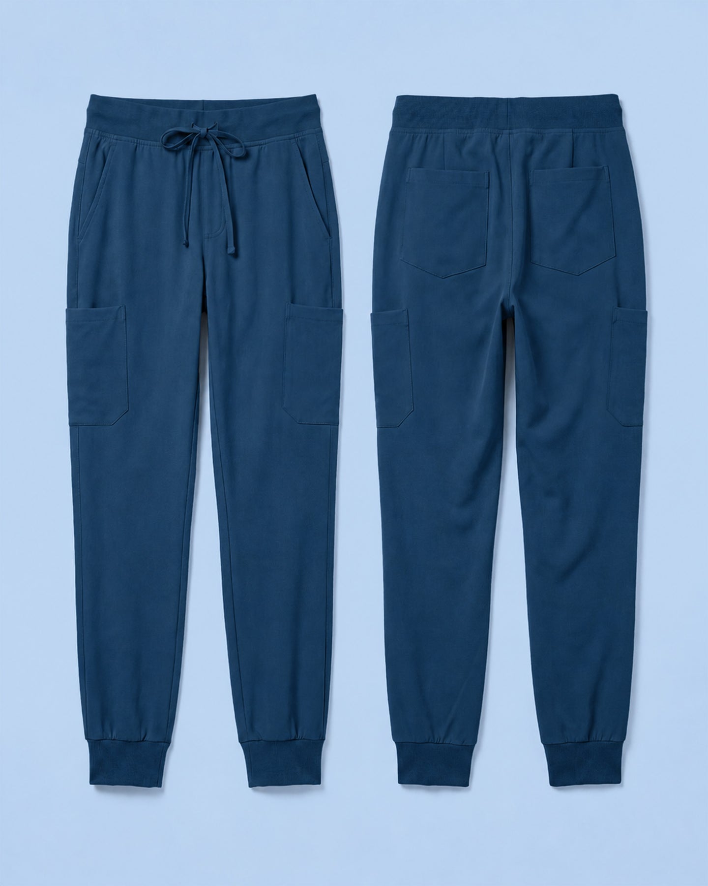 Women's 6-Pocket Jogger Scrub Pant Ocean