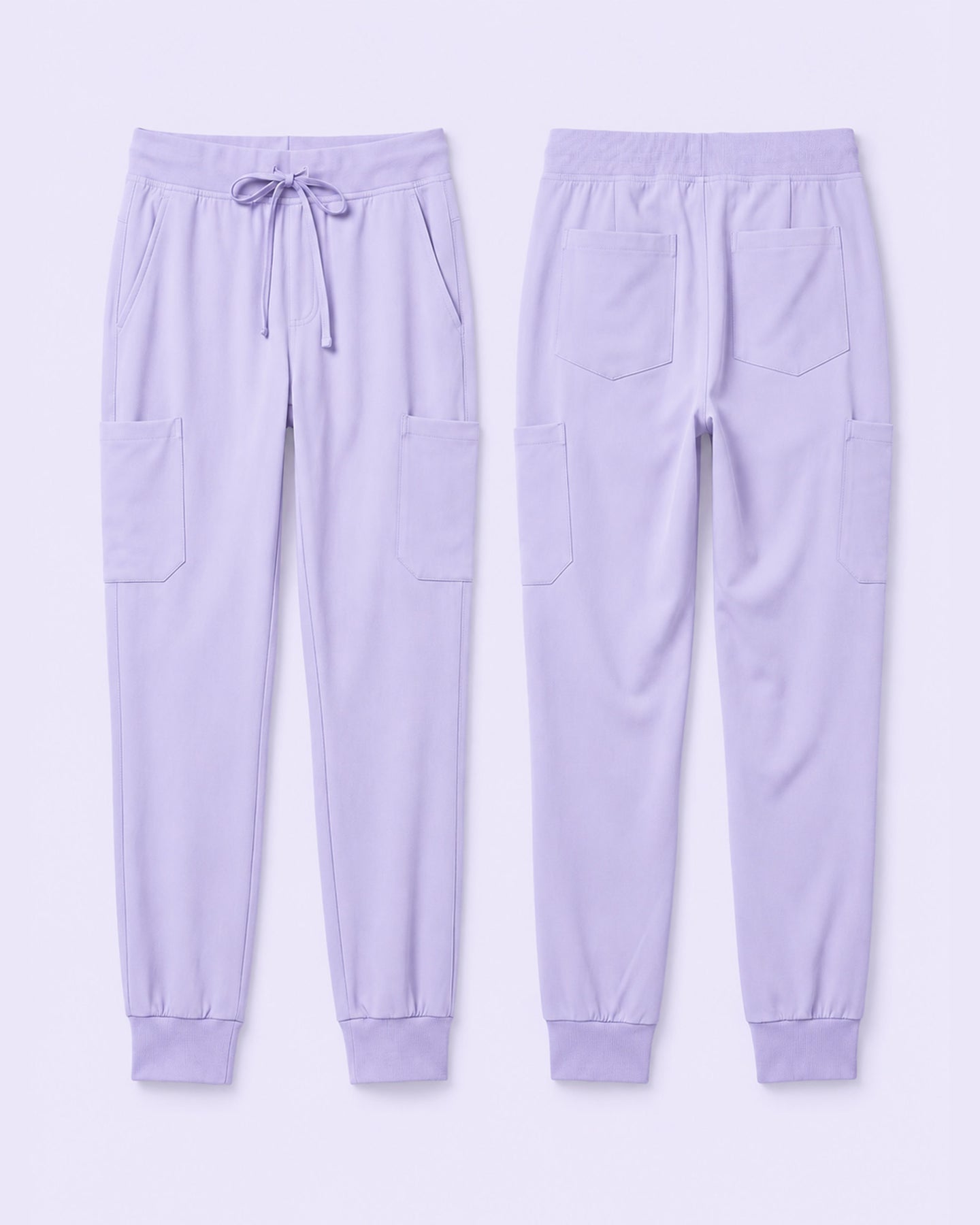 Men's 6-Pocket Jogger Scrub Pant Lavender