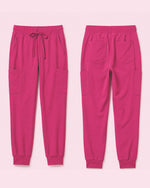 Women's 6-Pocket Jogger Scrub Pant Wild Berry