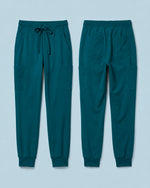 Women's 6-Pocket Jogger Scrub Pant Caribbean Blue
