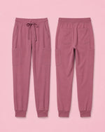Women's 6-Pocket Jogger Scrub Pant Mauve