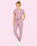 Women's 6-Pocket Jogger Scrub Pant Blossom