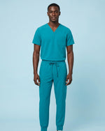Men's 6-Pocket Jogger Scrub Pant Marina