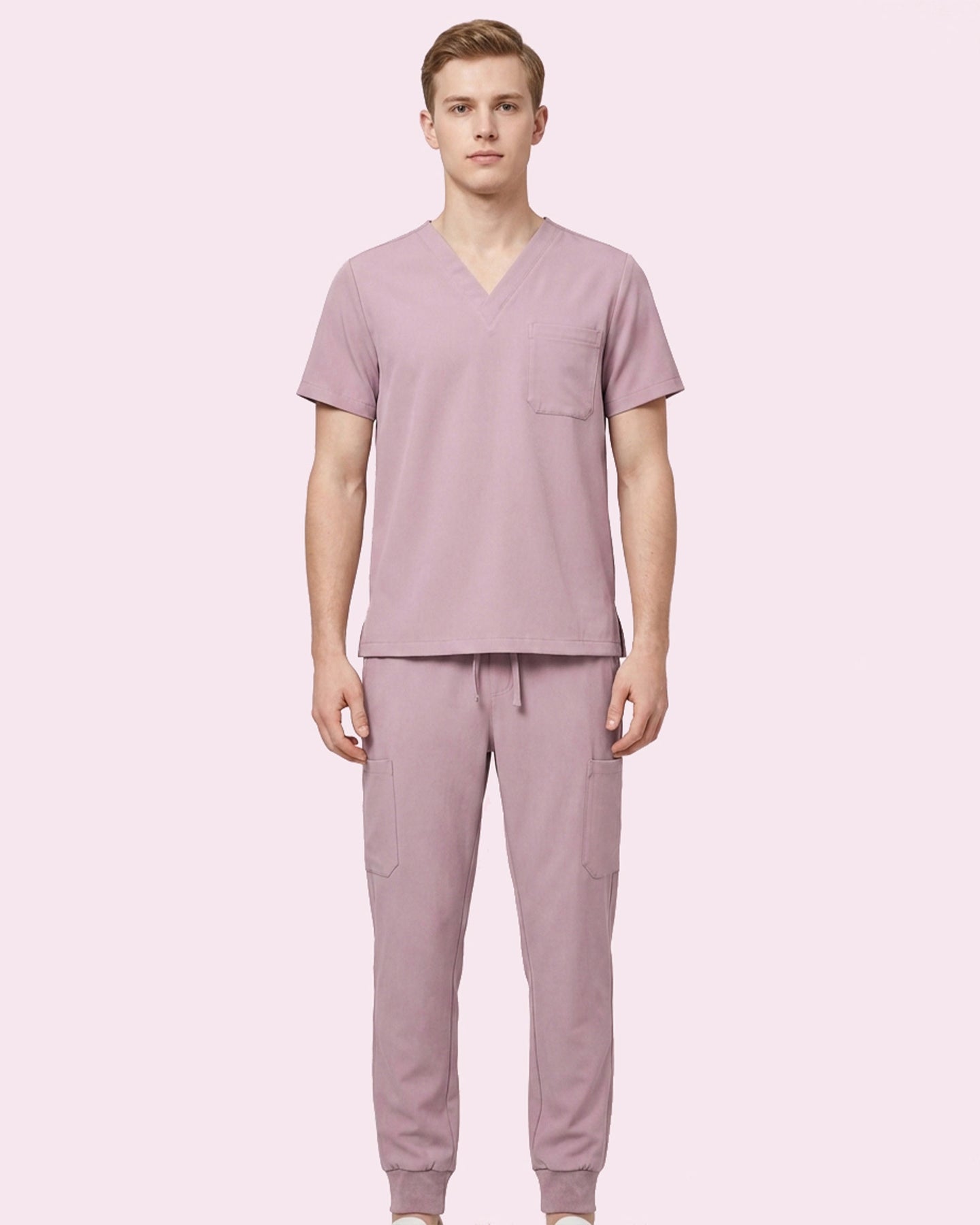 Men's 6-Pocket Jogger Scrub Pant Blossom