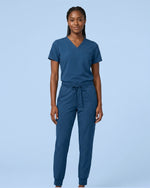 Women's 6-Pocket Jogger Scrub Pant Ocean