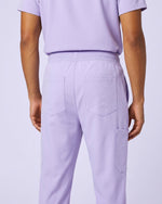 Men's 6-Pocket Jogger Scrub Pant Lavender