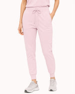 Women's 6-Pocket Jogger Scrub Pant Rose Quartz