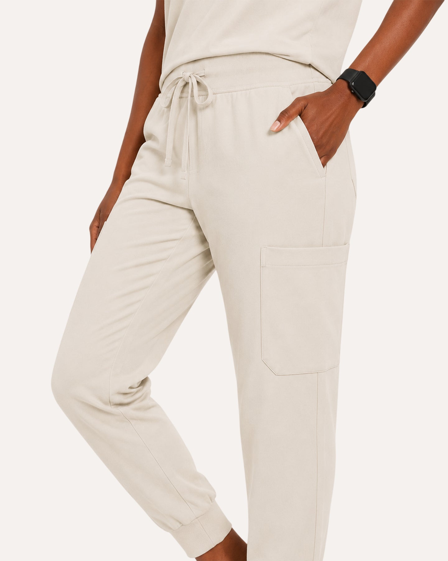 Women's 6-Pocket Jogger Scrub Pant Birch