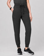 Women's 6-Pocket Jogger Scrub Pant Charcoal