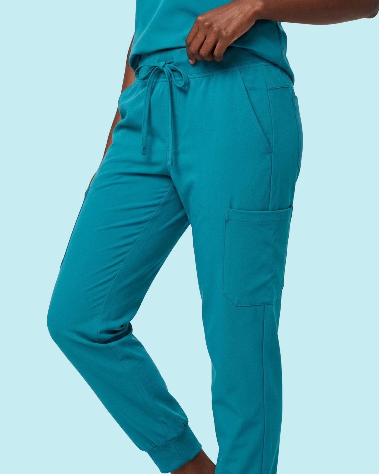 Women's 6-Pocket Jogger Scrub Pant Marina