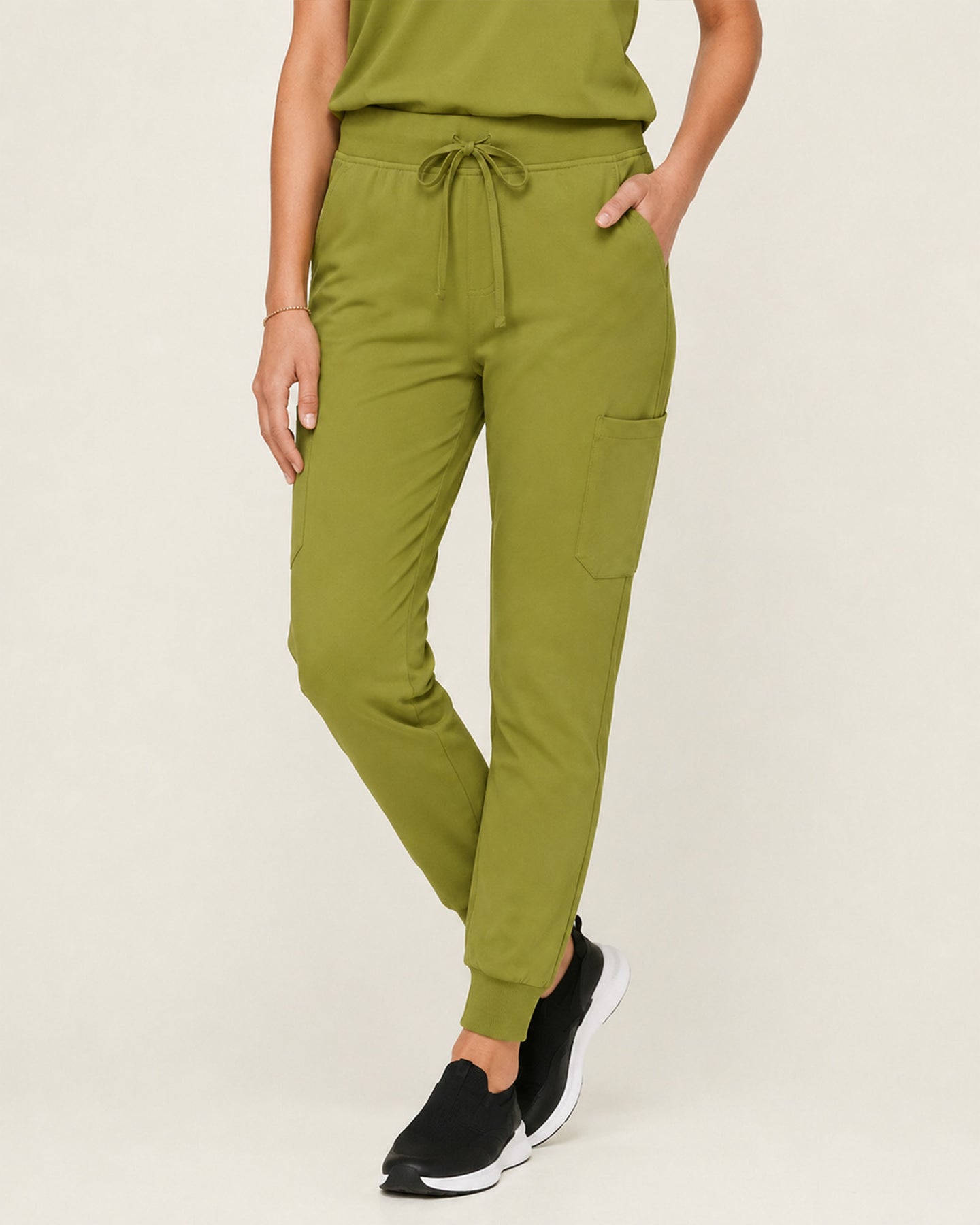 Women's 6-Pocket Jogger Scrub Pant Avocado