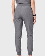 Women's 6-Pocket Jogger Scrub Pant Heather Gray