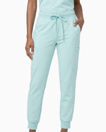 Women's 6-Pocket Jogger Scrub Pant Sky Blue